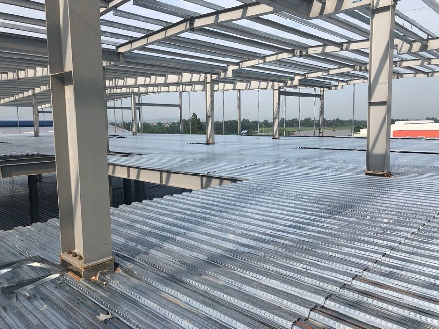 GIA CÔNG LẮP ĐẶT KHUNG SÀN
